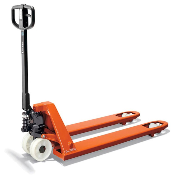 Toyota Lifter Low frame - Transpallet manuale con forche ribassate a 75mm